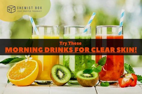 Try These Morning Drinks For Clear Skin! 