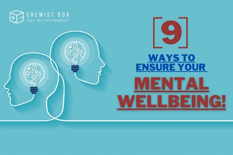 9 Ways To Ensure Your Mental Wellbeing!!