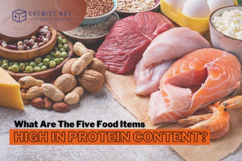 What Are The Five Food Items High In Protein Content? 