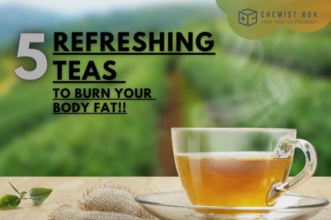 Five Refreshing Teas To Burn Your Body Fat!!