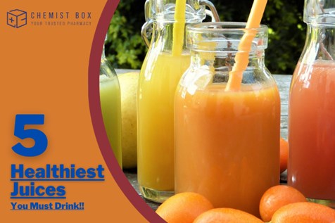 Five Healthiest juices You Must Drink!!