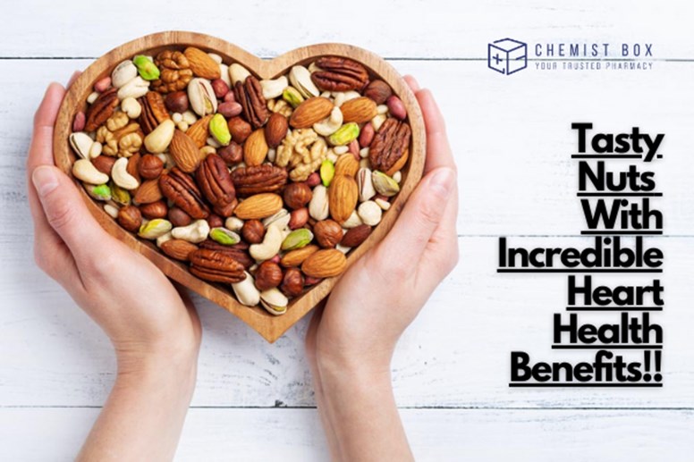 Tasty Nuts With Incredible Heart Health Benefits!!