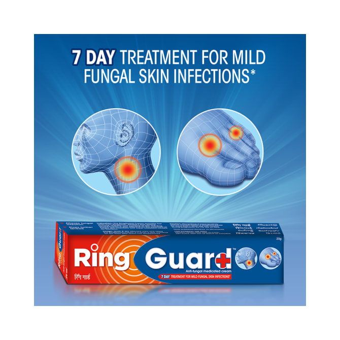 Buy RING GUARD TUBE OF 20GM CREAM Online & Get Upto 60% OFF at PharmEasy