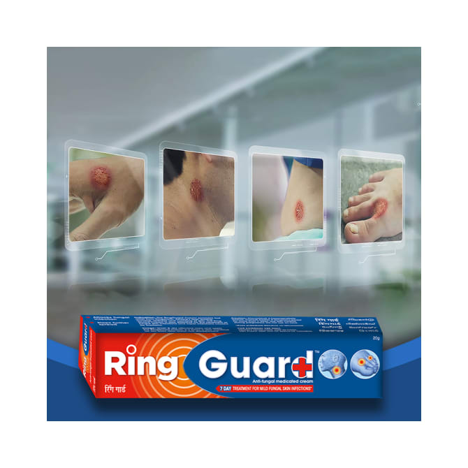 12g Ring Guard Anti Fungal Medicated Cream Relief From Ringworm & Skin  Infection for sale online | eBay